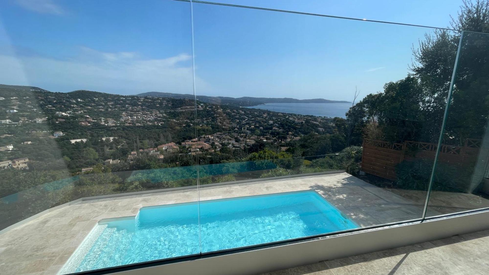 Villa Cacharelle Vue Mer Piscine Cavalaire-sur-Mer Bagian luar foto