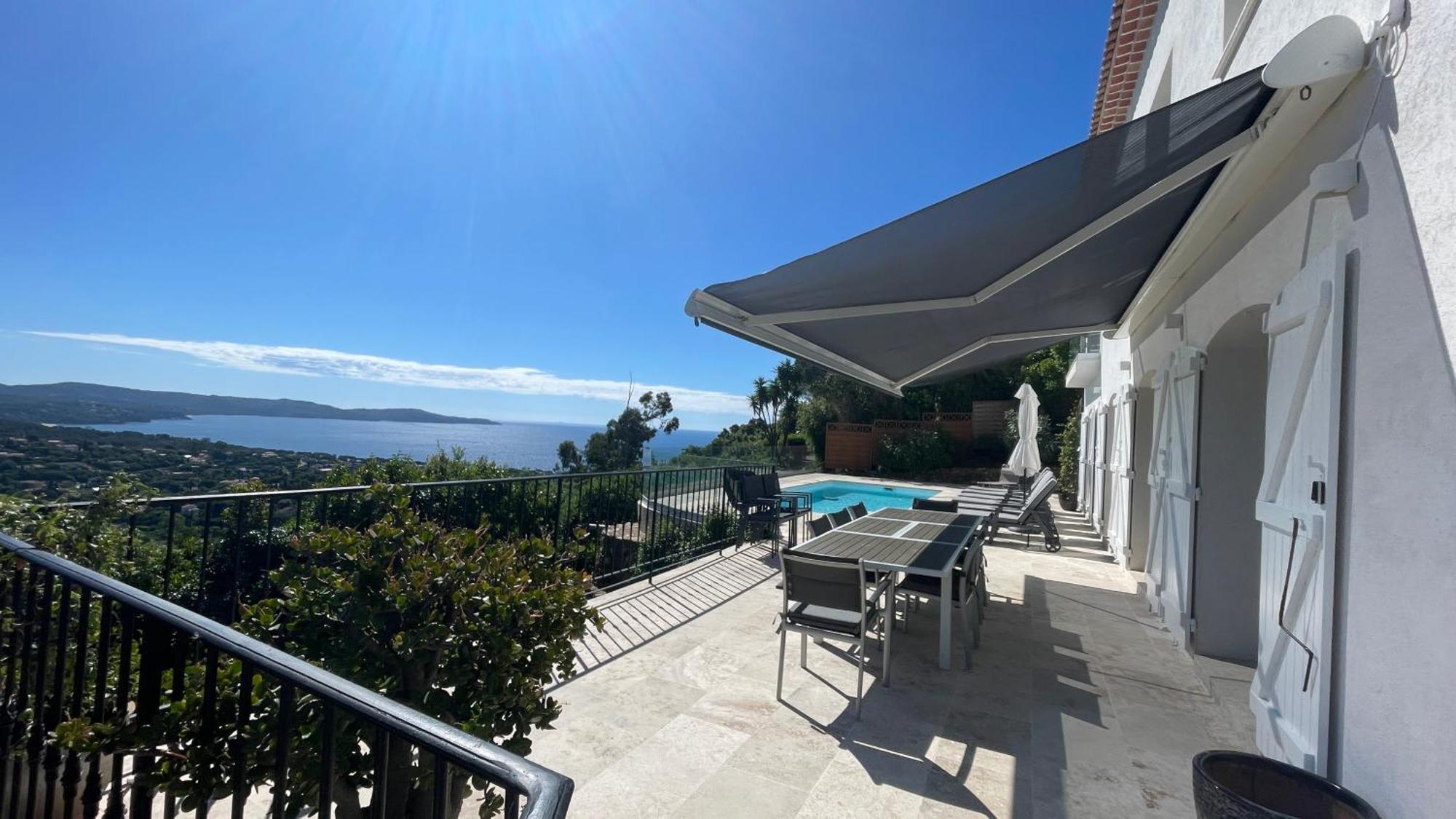 Villa Cacharelle Vue Mer Piscine Cavalaire-sur-Mer Bagian luar foto